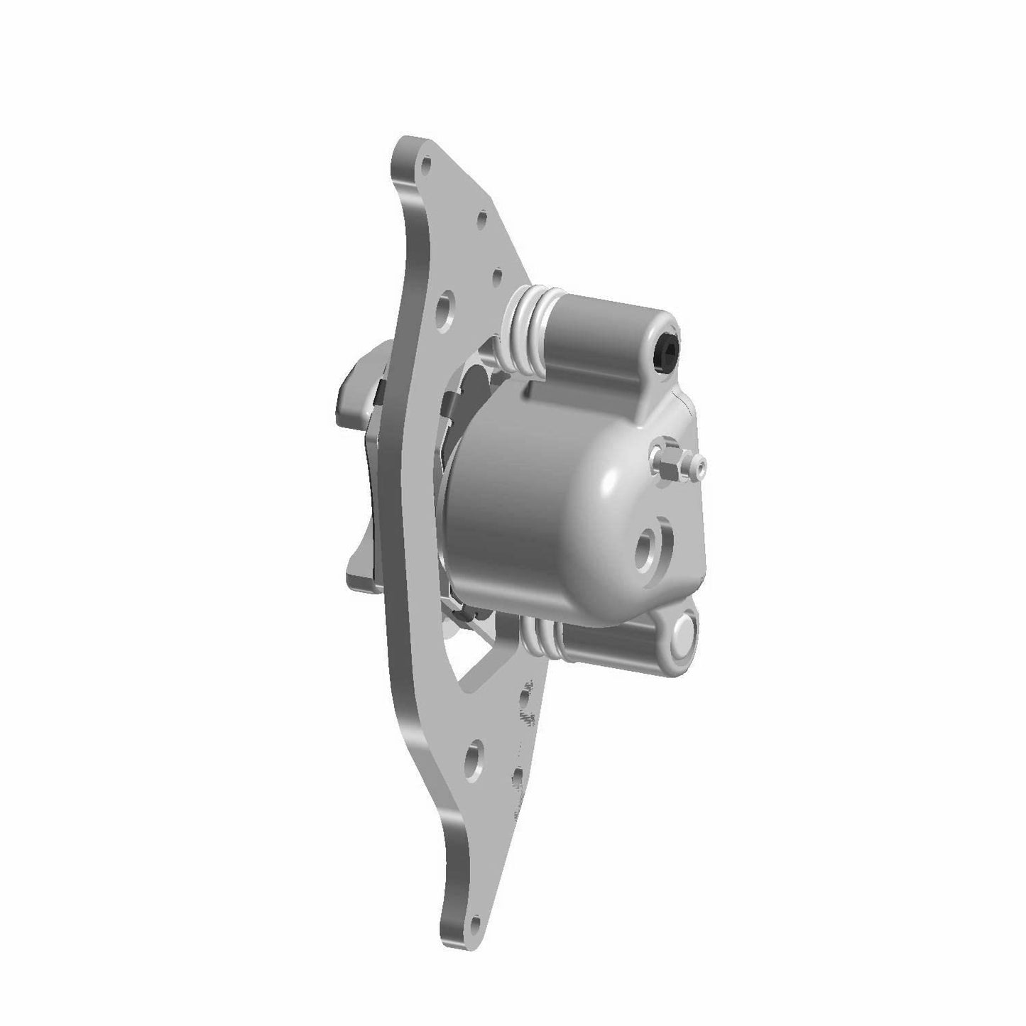 Polaris ATV Brake Caliper Assembly, Front, Left, Genuine OEM Part 1913272, Qty 1