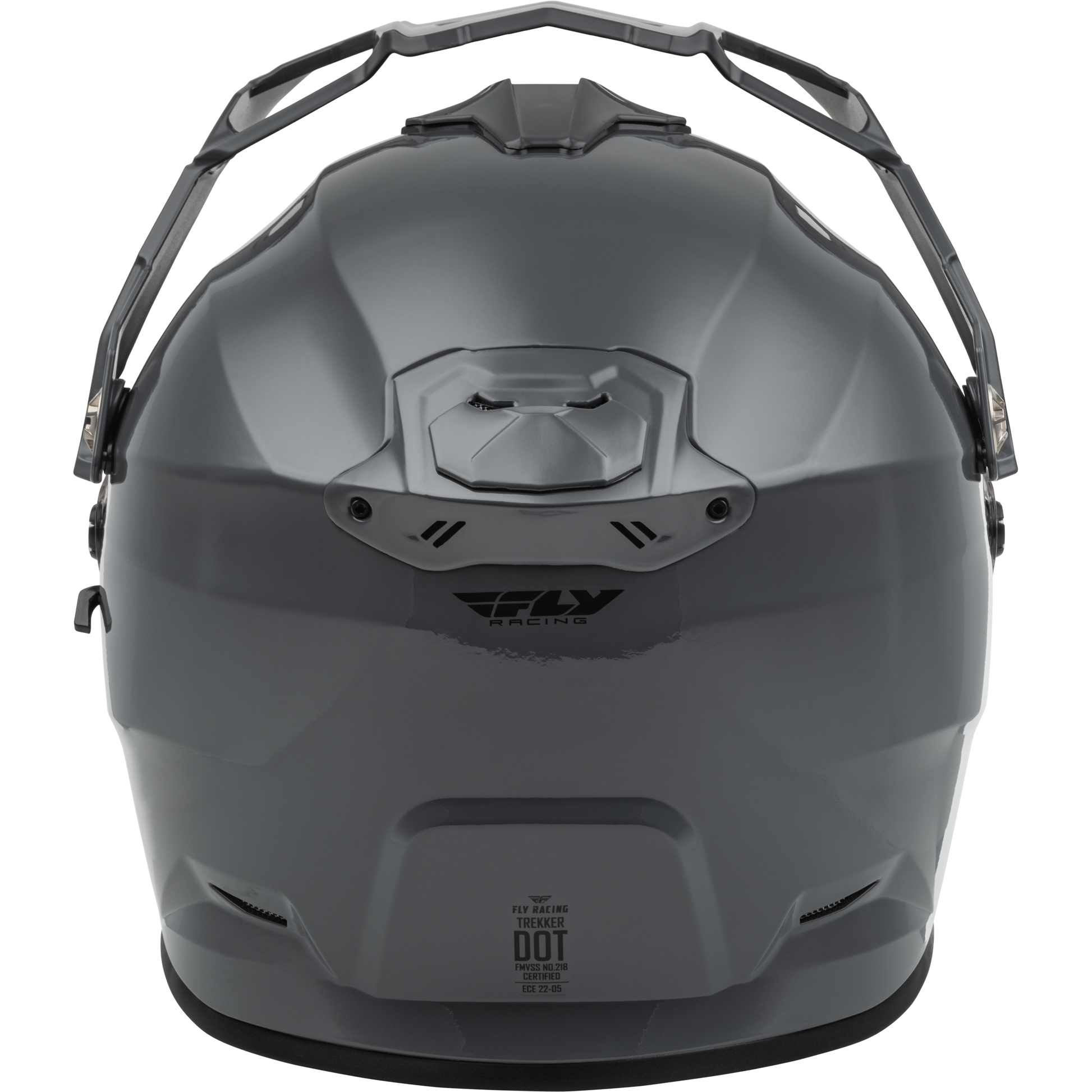Trekker Cw Solid Helmet Dual Shld Grey Xs