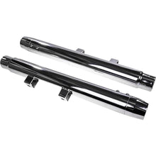 Hd Radium Mufflers Chrome W/Chrome End Caps