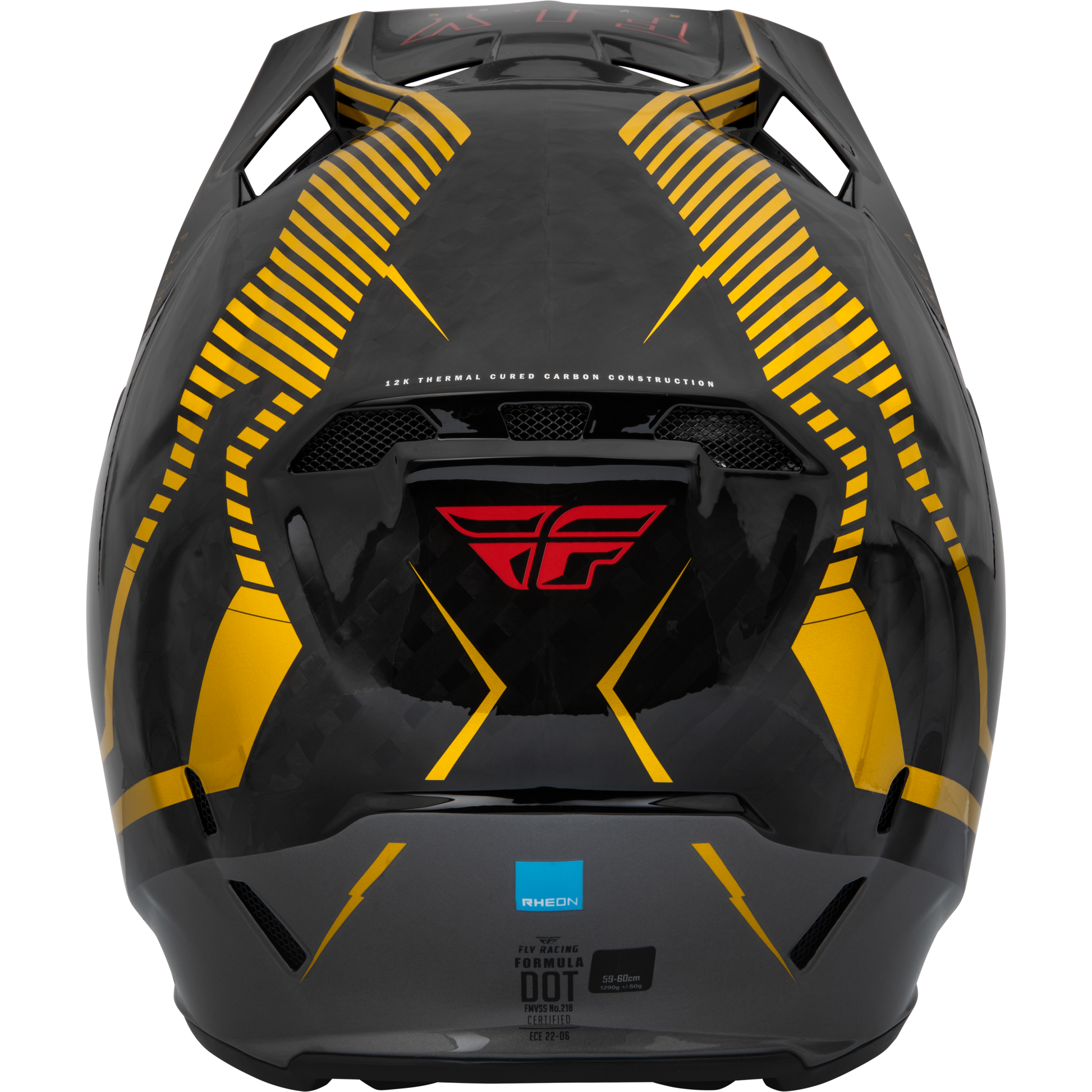 Youth Formula Carbon Tracer Helmet Gold/Black Yl