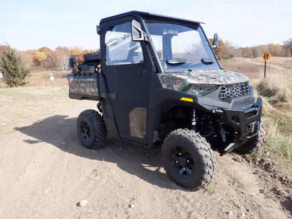 Poly Front Windshield Full Fixed Vented Pol