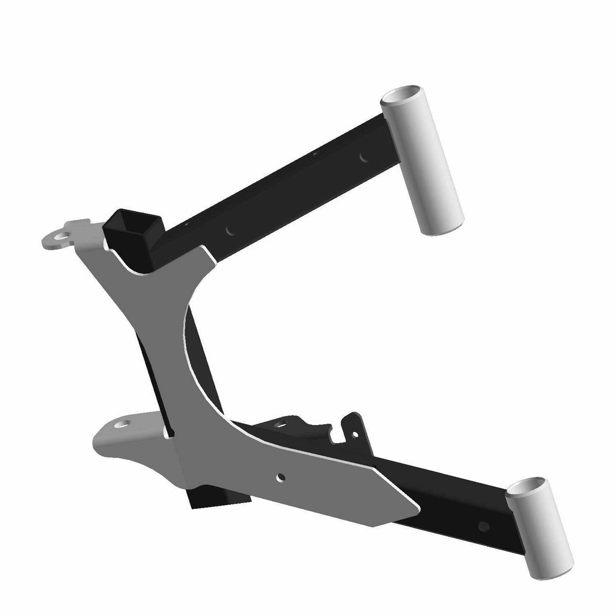 Polaris RZR Control Arm Weld, Rear, Lower, Right, Matte Black, Genuine OEM Part 1021411-458, Qty 1