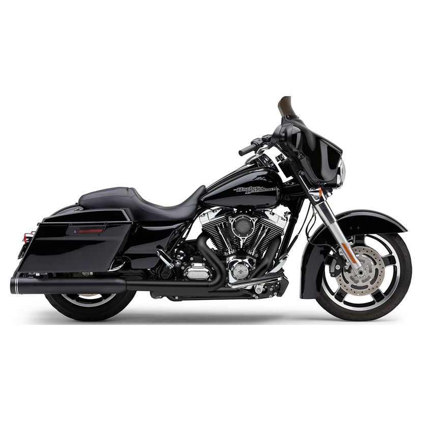 4" Groove Tip Slip On Black Flh/Flt 95 16