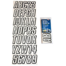 Series 800 Registration Kit Silver/Black