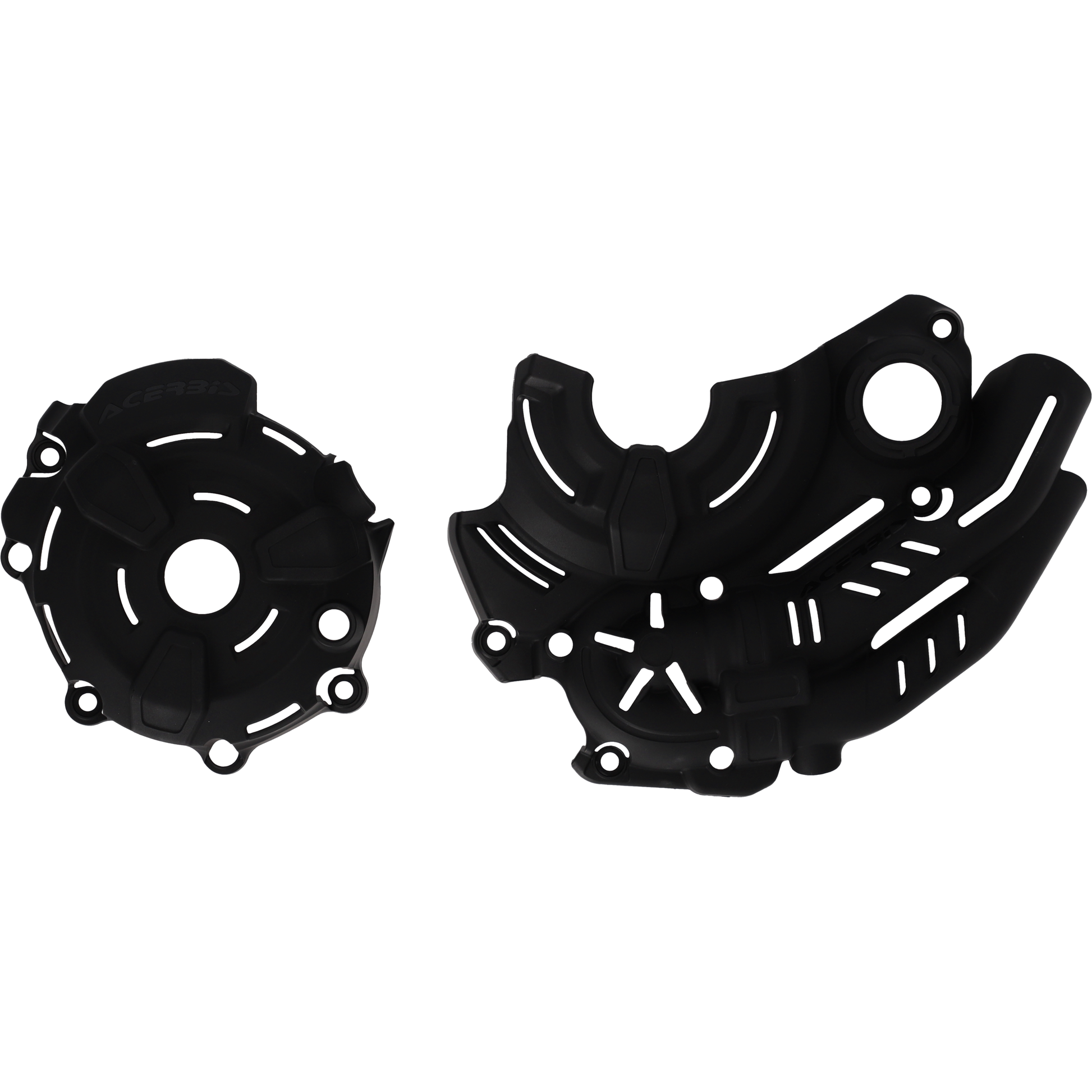 Ignition/Clutch Covers Black Yam