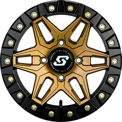 Split 6 Bdlk Wheel 14x7 4/110 5+2 (+10mm) Bronze