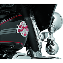 Kuryakyn Custom Teardrop Tie-Down Brackets 83-13 Touring Chrome