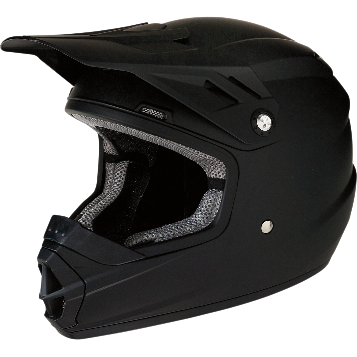Z1R Youth Rise Helmet - Flat Black - Medium 0111-1157