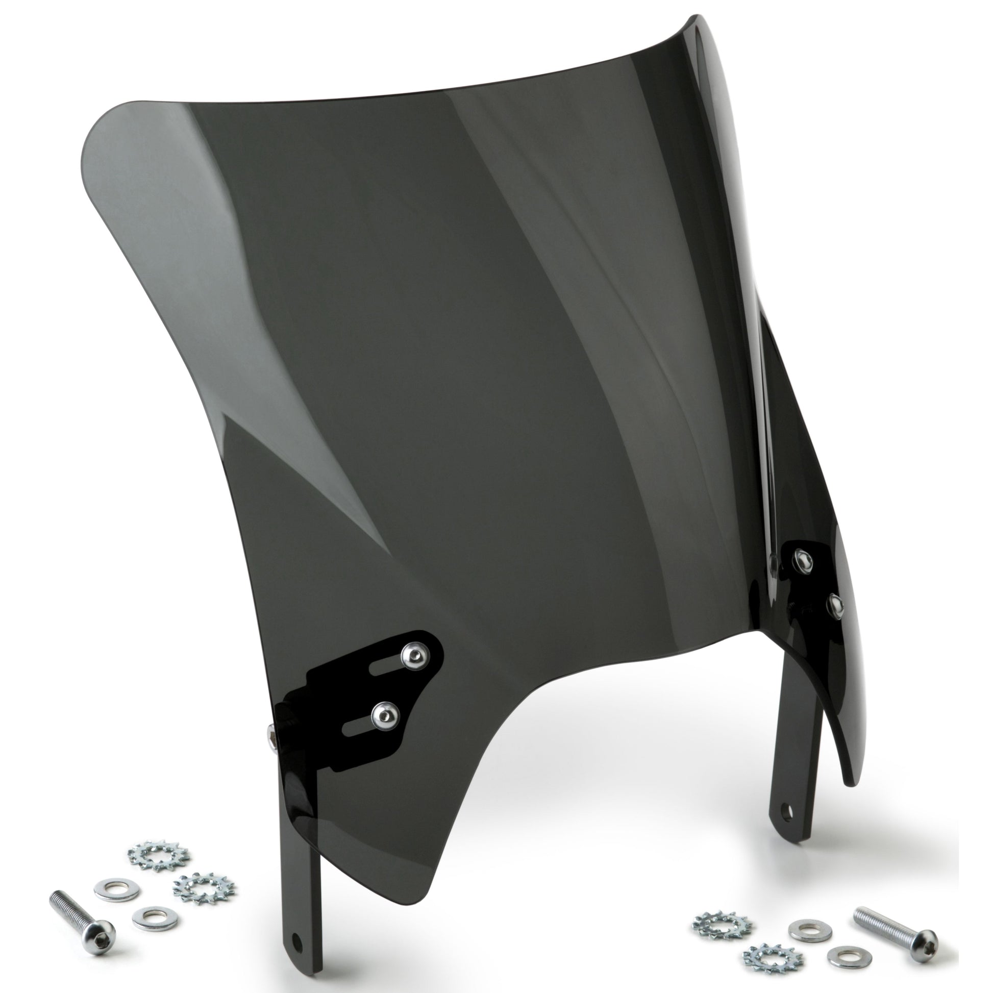 Mohawk Windshield Dark Tint Black Hardware