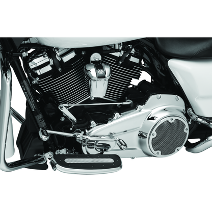 Kuryakyn Precision Transmission Top Cover 17-Up Touring Models Chrome