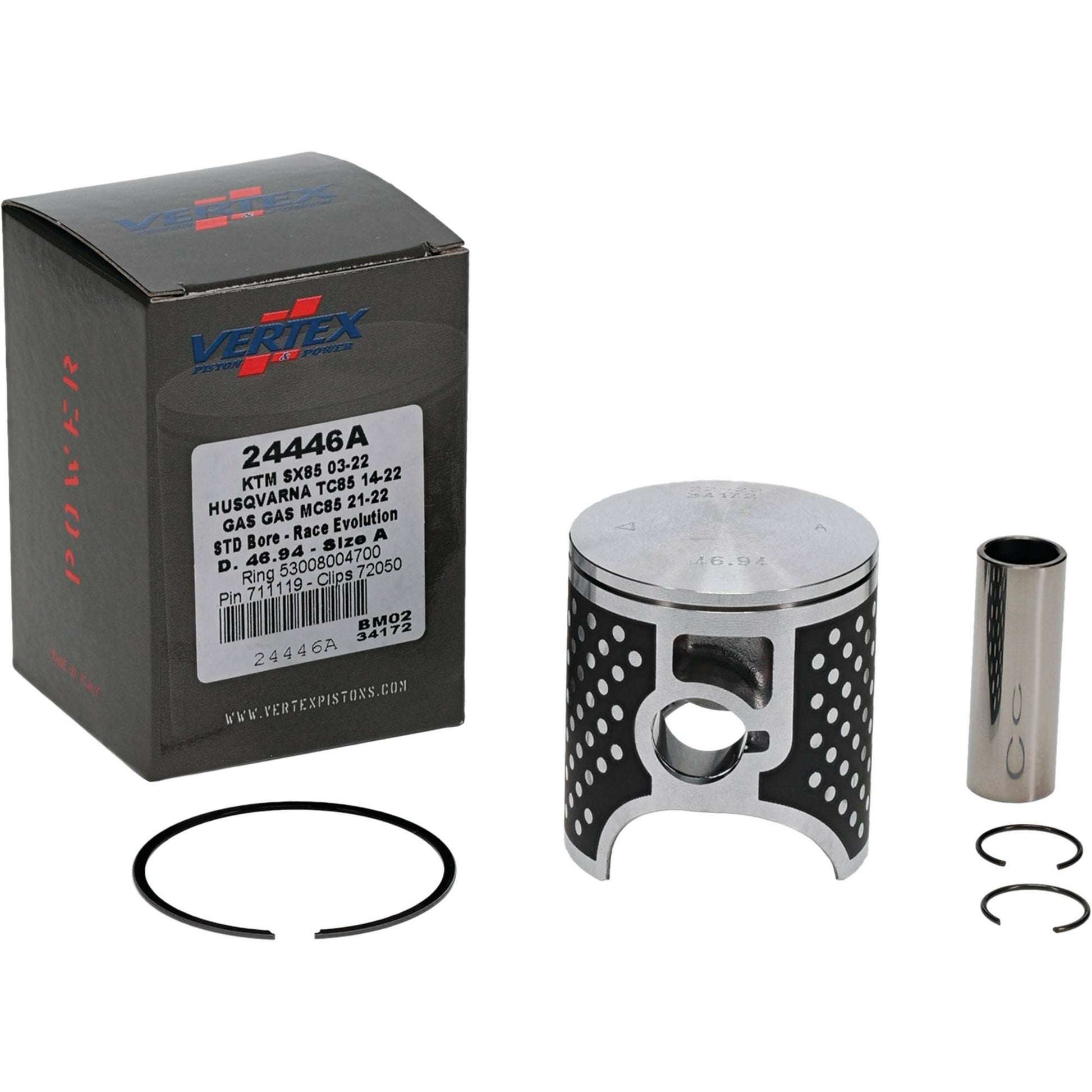 Piston Kit Cast Race Evolution 46.94/Std Ktm / Husq / Gas