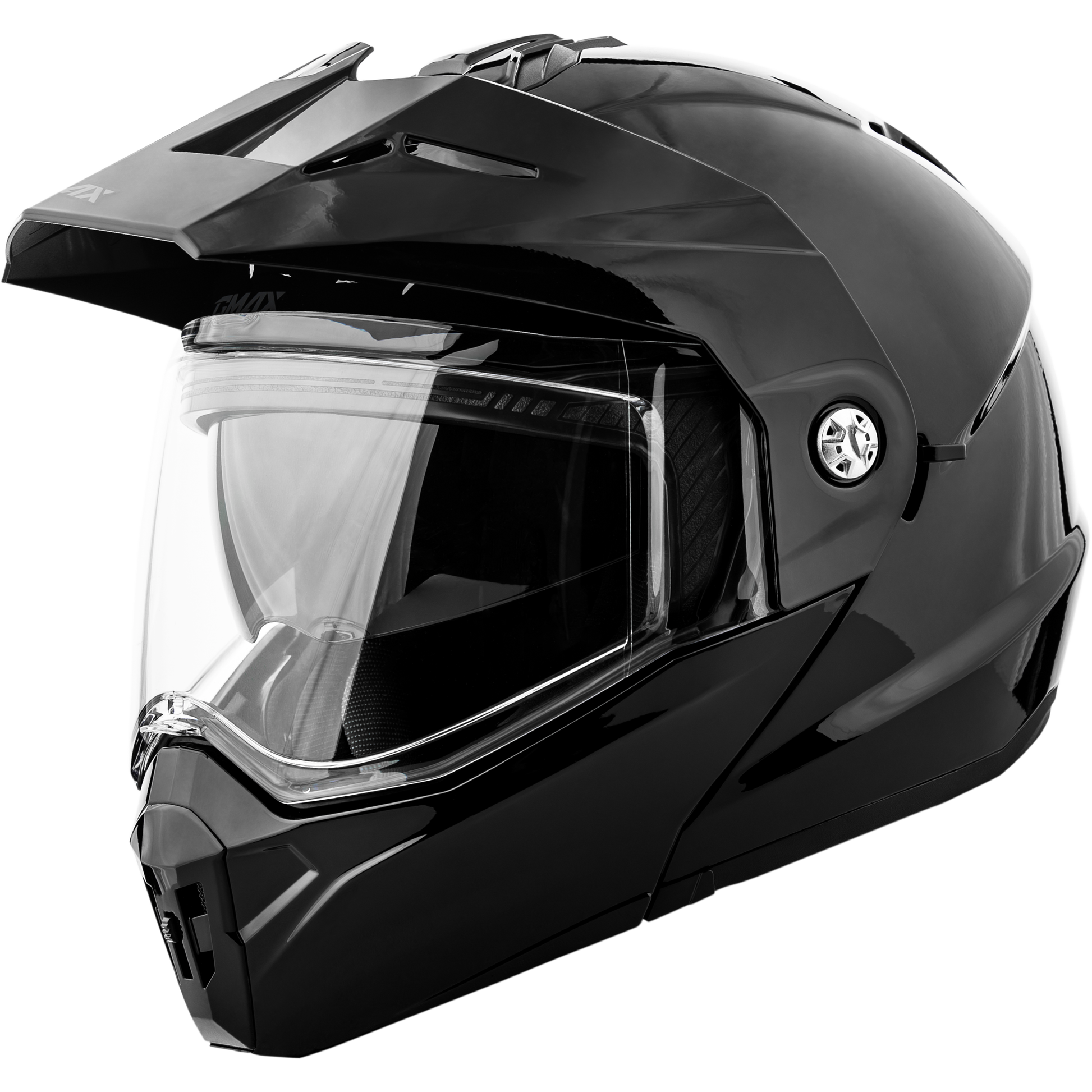 Md 74 Solid Helmets Black Sm