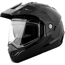 Md 74 Solid Helmets Black Sm