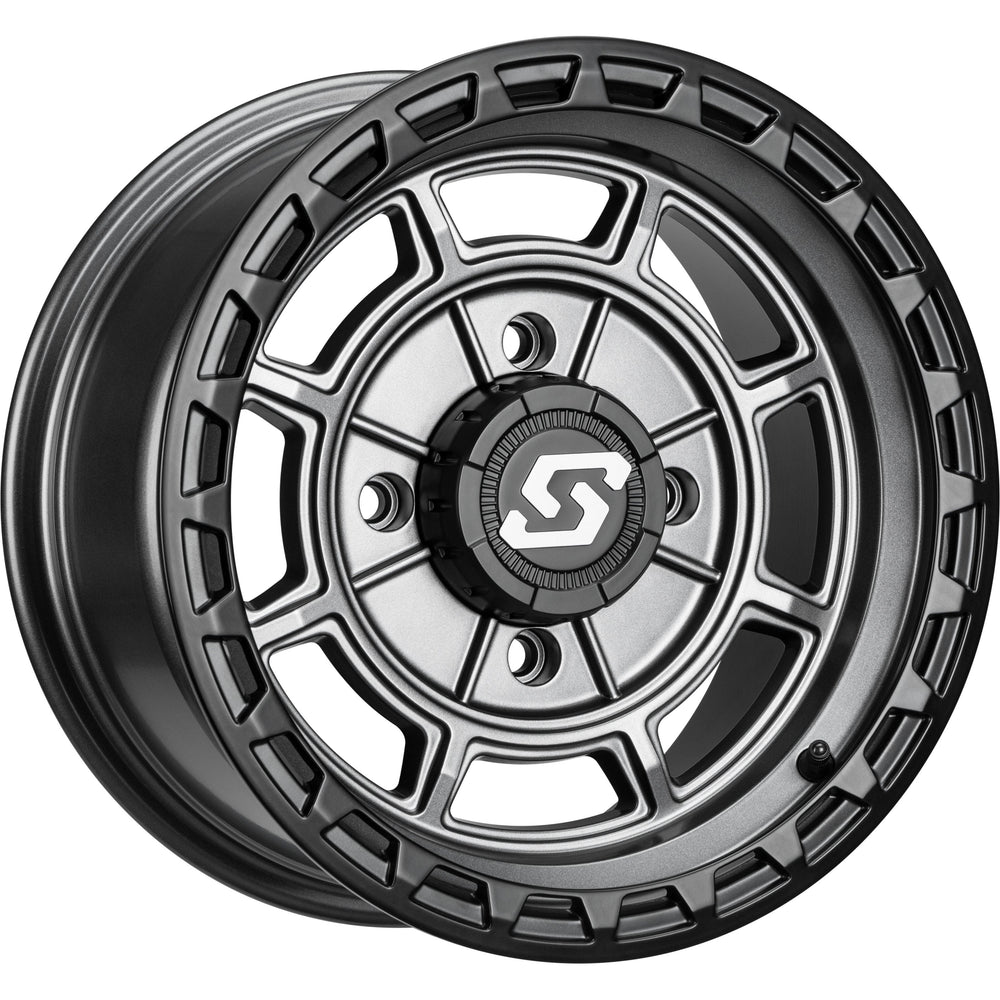 Rift Wheel 14x7 4/156 5+2 (+10mm) Carbon Grey