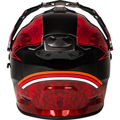 Trekker Kryptek Conceal Helmet Red/Black Md