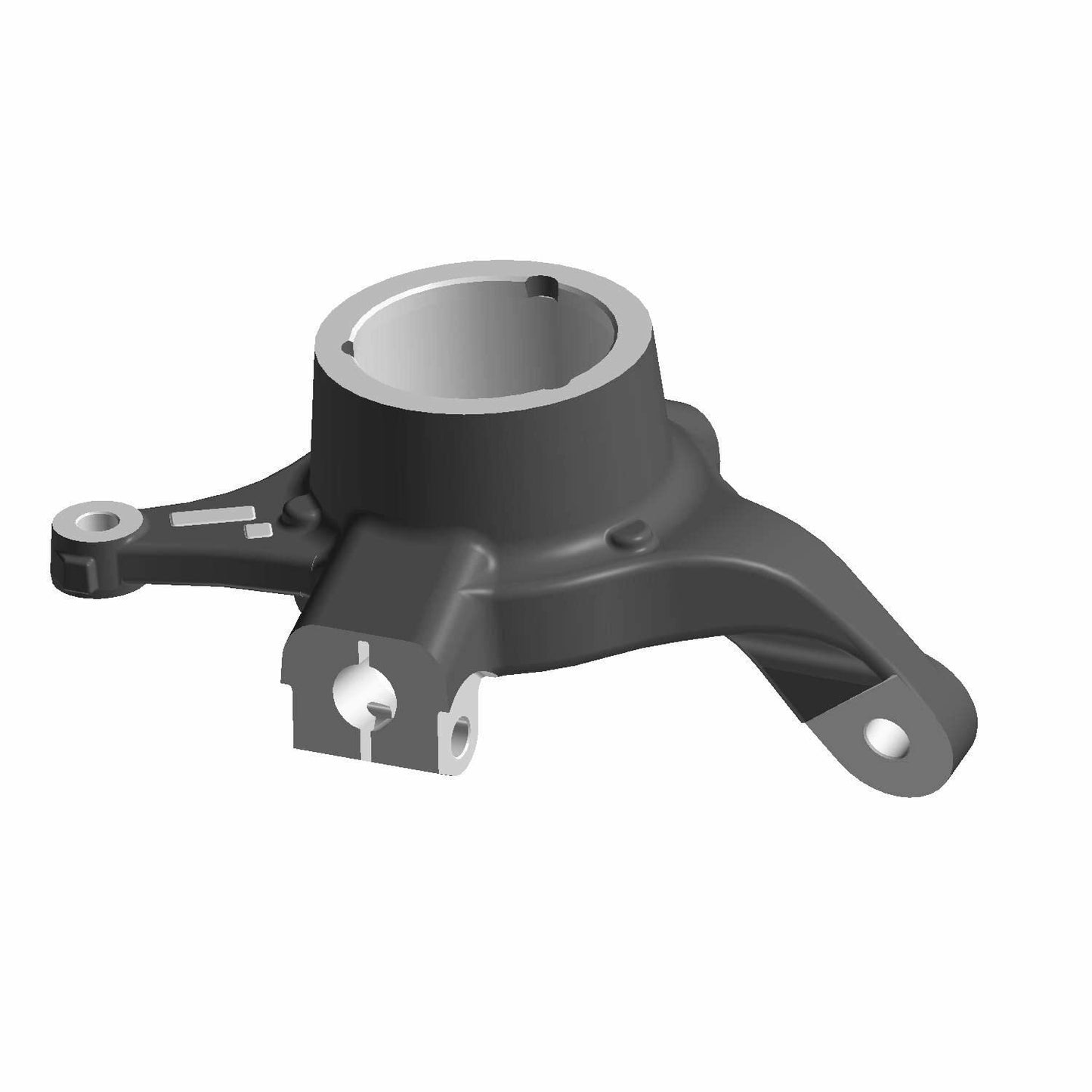 Polaris RZR Front Knuckle, Left, Machined, Genuine OEM Part 5142025, Qty 1