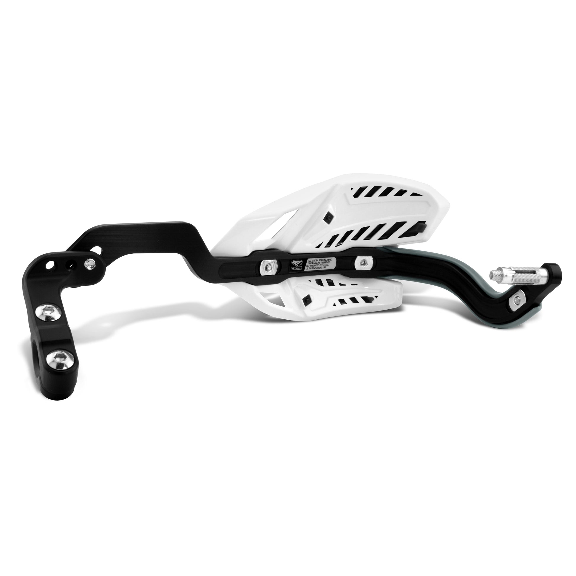 Crm Wrap Around Handguards 7/8" Clamp   White/Black