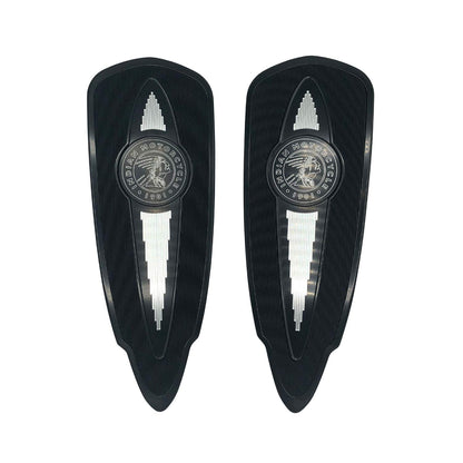 Indian Black Billet Driver Floorboards - 2883021-468