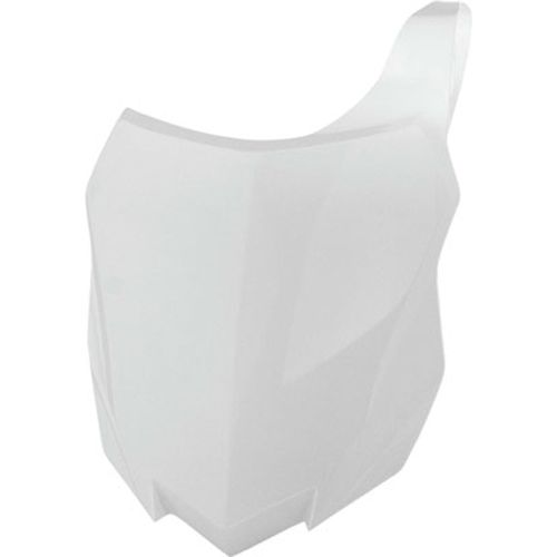 Front Number Plate White