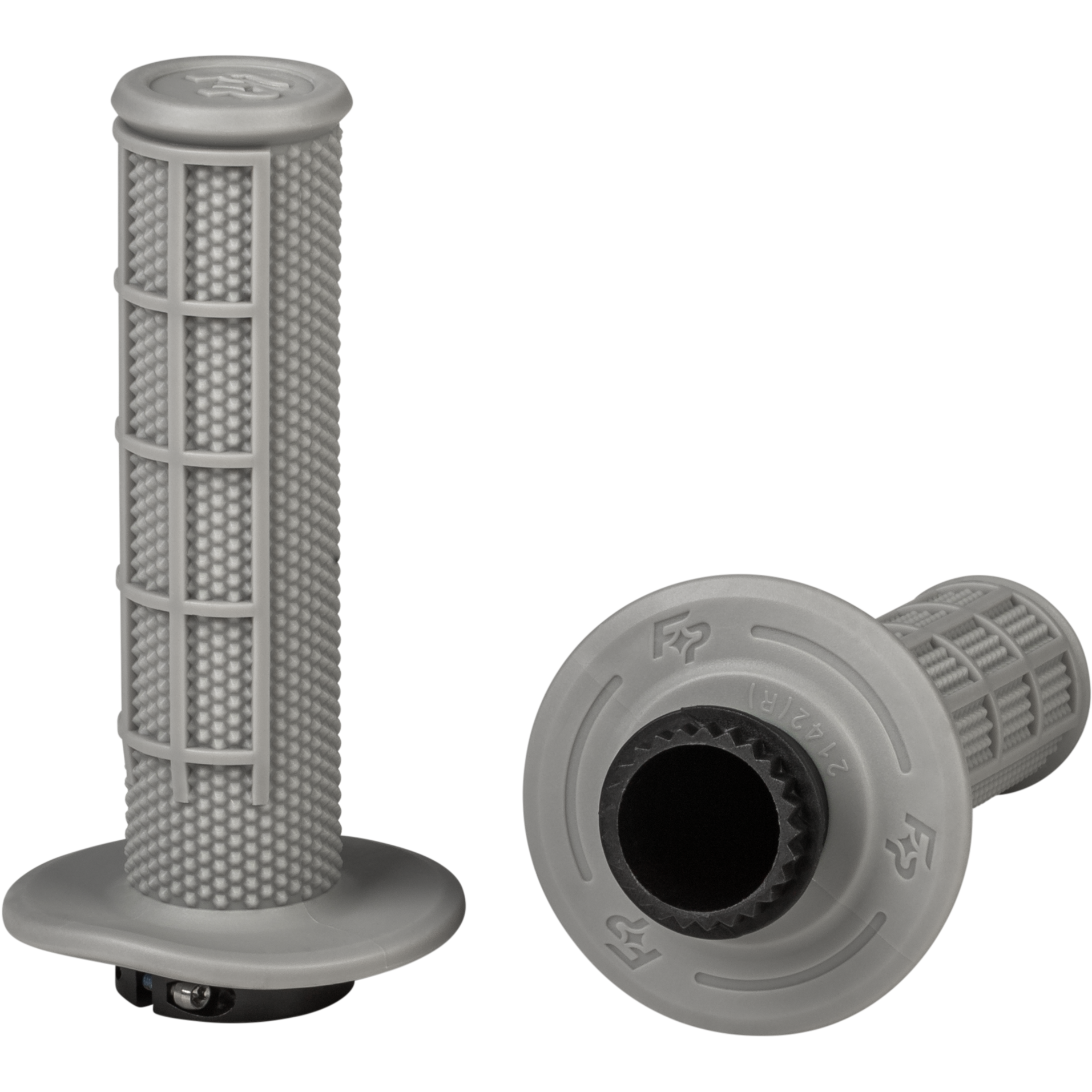 Control Mx Lock On Grips Light Grey (Soft) Half Waffle