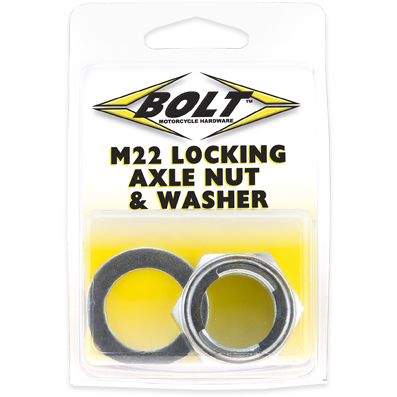 Locking Axle Nut 22mm