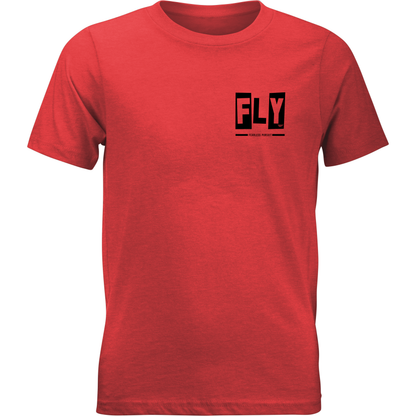 Youth Fly Punk Tee Red Ys
