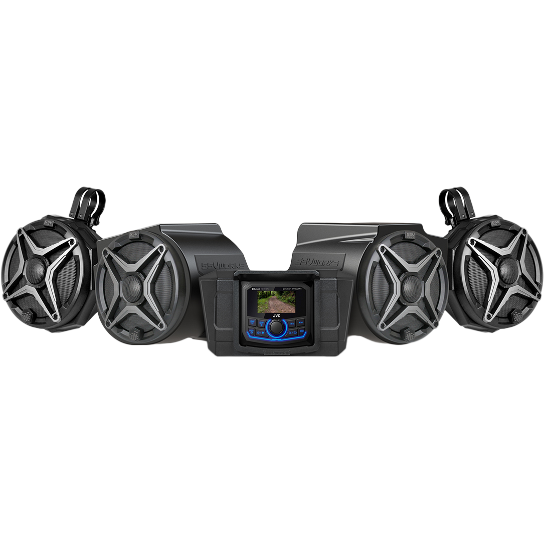 4 Speaker Kit W/ Jvc Controller