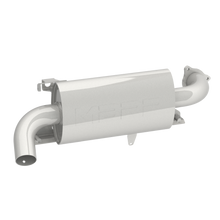 Single Slip On System W/ Oval Sport Muffler Chrome