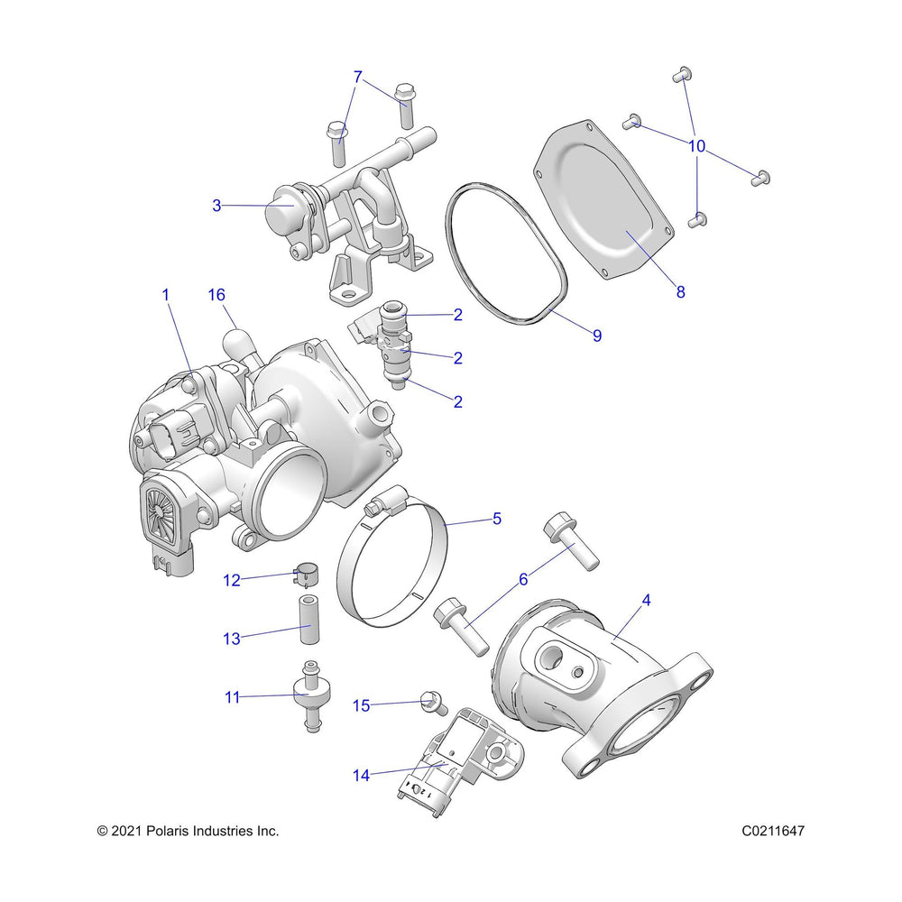 
                      
                        Polaris Ranger Throttle Position Sensor Assembly, Genuine OEM Part 3131705, Qty 1
                      
                    