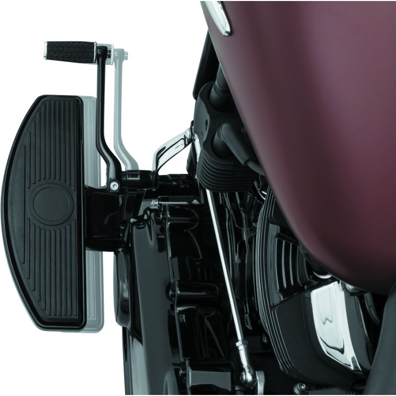 Kuryakyn Driver Floorboard Spacers 18-Up Softail Models Gloss Black