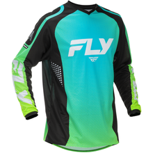 F 16 Jersey Aqua/Black/White 2x