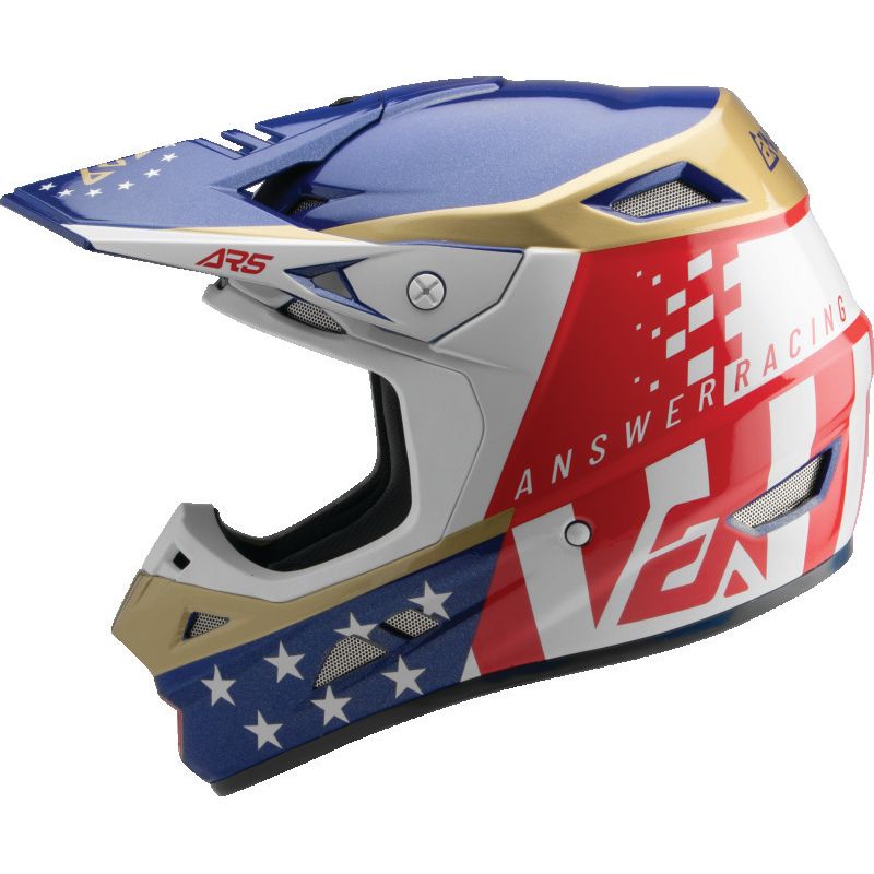 Answer AR5 Rally Helmet Mips Red/White - Small