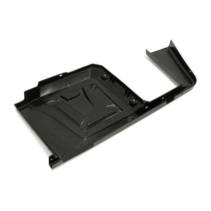 Polaris Ranger Fender with Rocker, Front, Left, Gloss Black, Genuine OEM Part 5438056-070, Qty 1