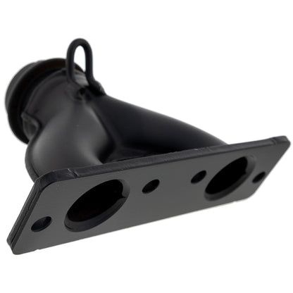 Polaris ATV Manifold, Twin, High Temp Powder Paint High Temp Powder Paint, Black, Genuine OEM Part 1261077-489, Qty 1