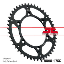 Rear Sprocket Steel 47t 520 Kaw/Suz