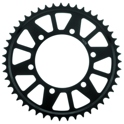BikeMaster Yamaha Rear Steel Sprocket 530 47T - Black