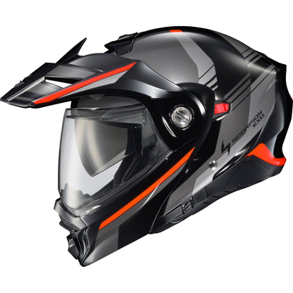 Exo At960 Modular Helmet Monk Black/Red 3x