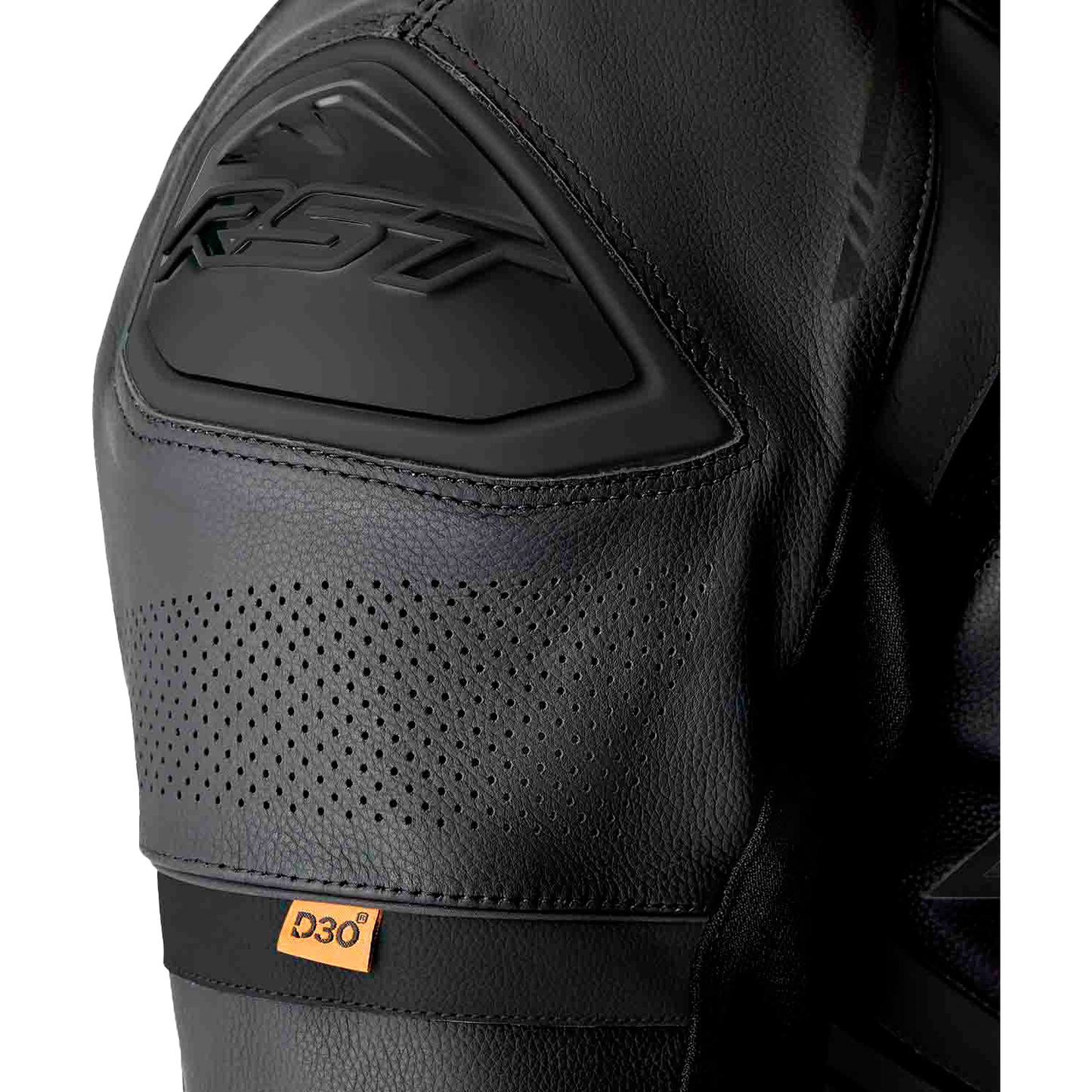 S1 D3o Suit Black Leather 4x