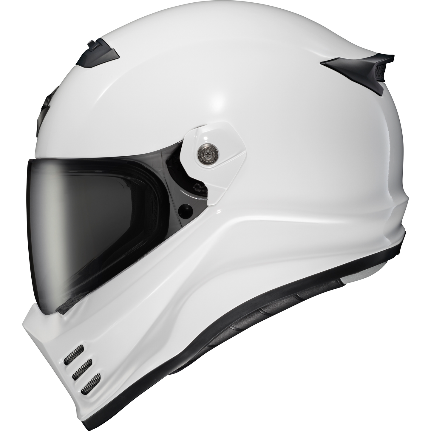 Covert Fx Full Face Helmet Gloss White Lg