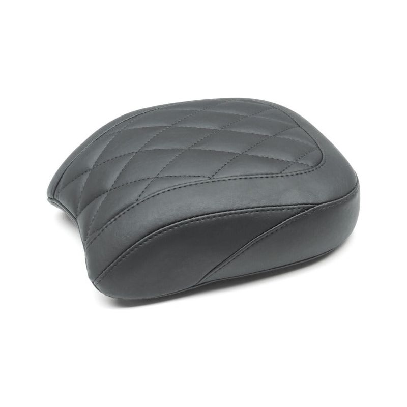 Mustang 18-21 Harley Low Rider, Sport Glide Wide Tripper Passenger Seat Diamond Stitch - Black