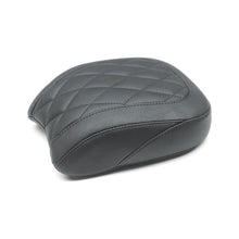 Mustang 18-21 Harley Low Rider, Sport Glide Wide Tripper Passenger Seat Diamond Stitch - Black