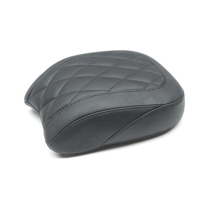 Mustang 18-21 Harley Low Rider, Sport Glide Wide Tripper Passenger Seat Diamond Stitch - Black