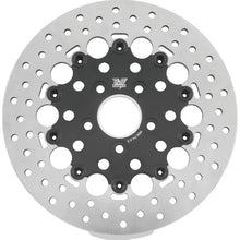 Twin Power 84-17 Big Twin Exc 08-17 FLH FLT Rear 11.5 Floating Rotor Black Hole