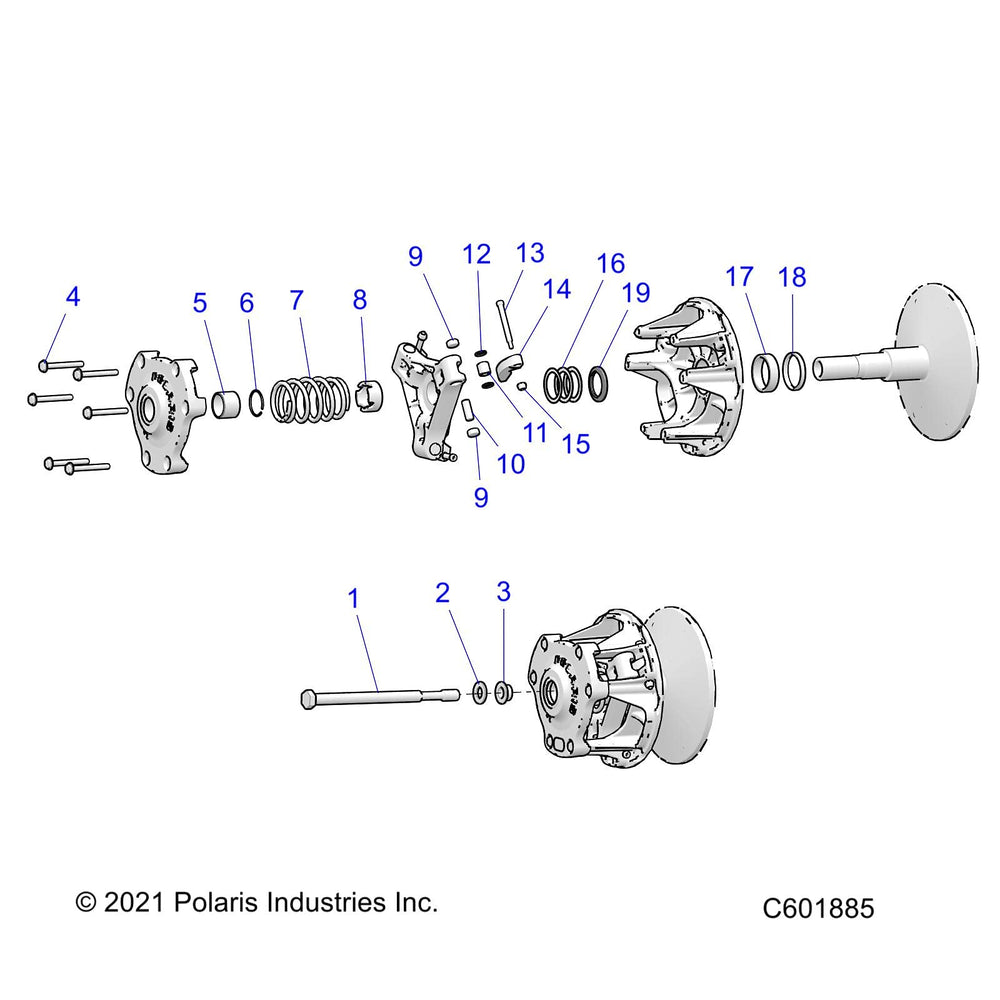 
                      
                        Polaris Ranger Bolt, M14 Thread X1.5 Pitch X 215 mm Long, 10.9 Grade, Genuine OEM Part 7518412, Qty 1
                      
                    