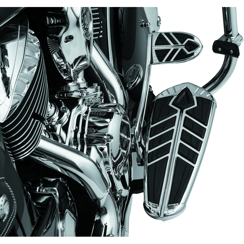 Kuryakyn Spear Brake Pedal Pad For 14-23 Indian Models Chrome