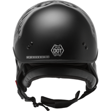 Hh 65 Half Helmet Tormentor Naked Matte Black/Silver Lg