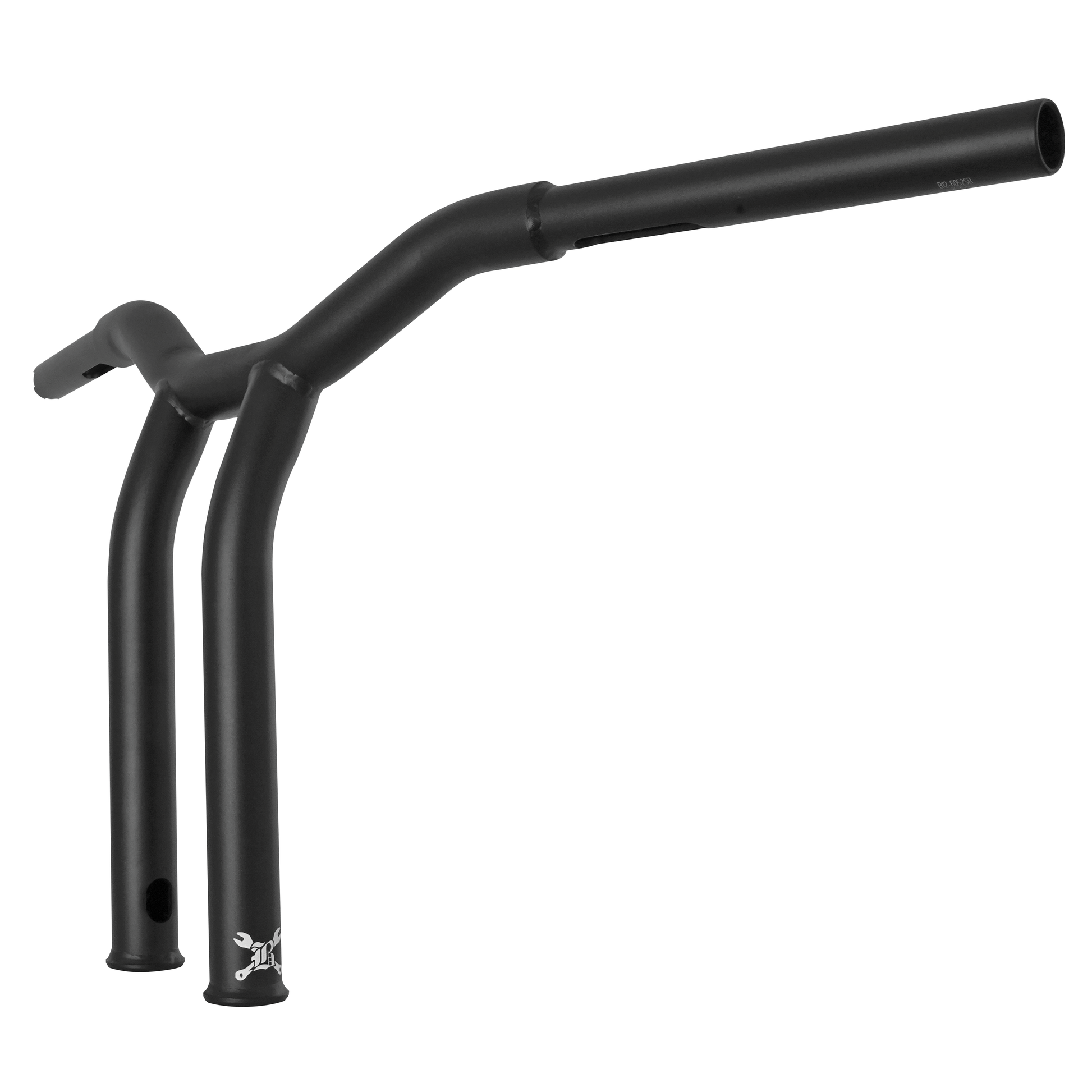Dominator Raked Bar 12" 1.25" Matte Black