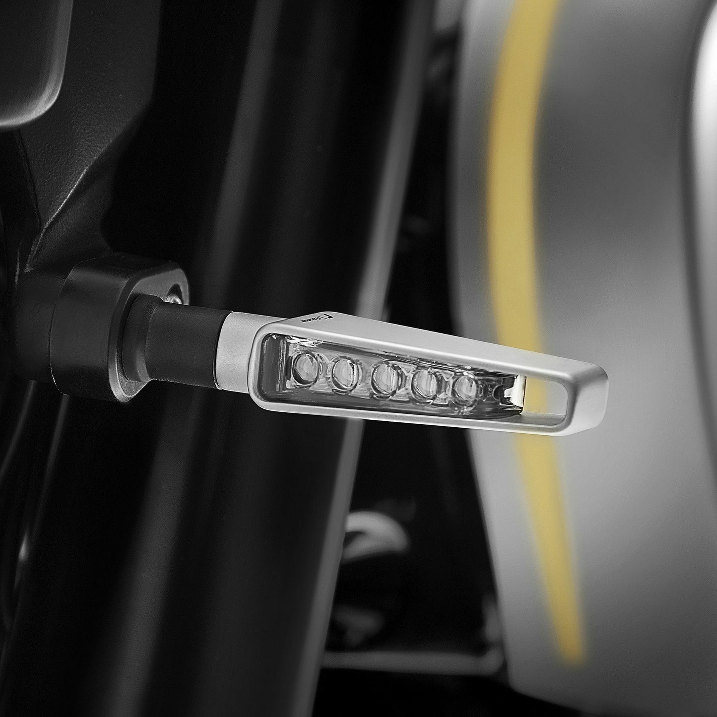 Turn Signal Vision Sequential Silver Each