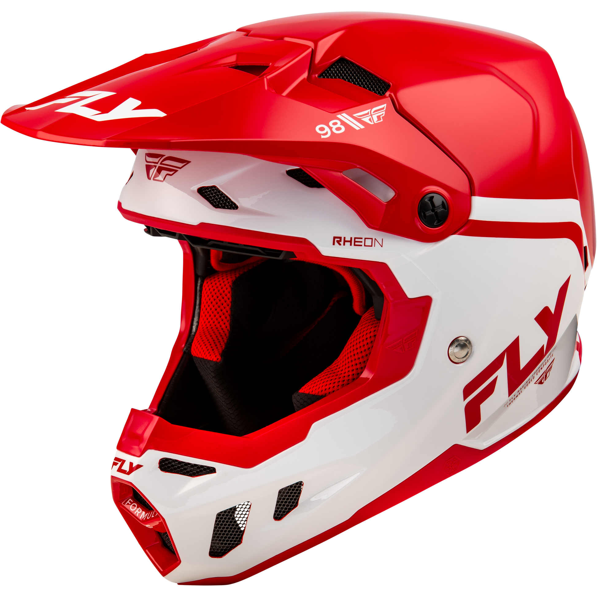 Formula Cc Objective Helmet Red/White Xl