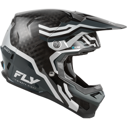Formula S Carbon Byte Helmet Black Carbon/Grey/Silver Md